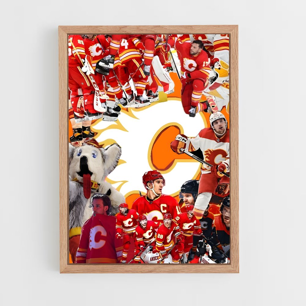 Poster Les Sentinelles de Calgary – affiche Hockey sur glace (vue 4)